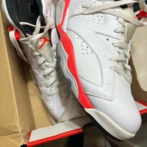 Air Jordan 6 white infared